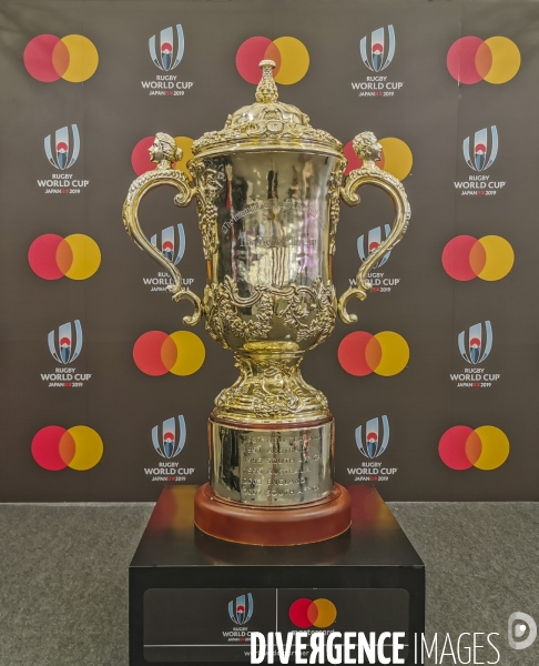 Ambiance de coupe du monde de rugby a tokyo