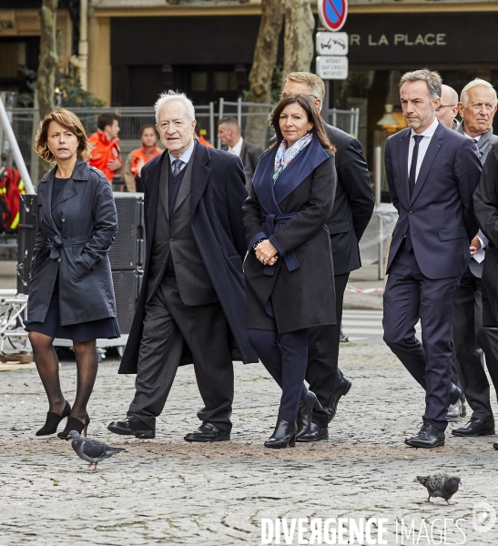 Ceremonie religieuse à Saint Sulpice pour Jacques Chirac