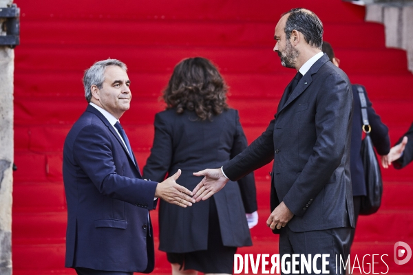 Ceremonie religieuse à Saint Sulpice pour Jacques Chirac