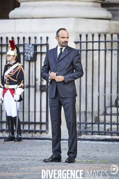 Ceremonie religieuse à Saint Sulpice pour Jacques Chirac