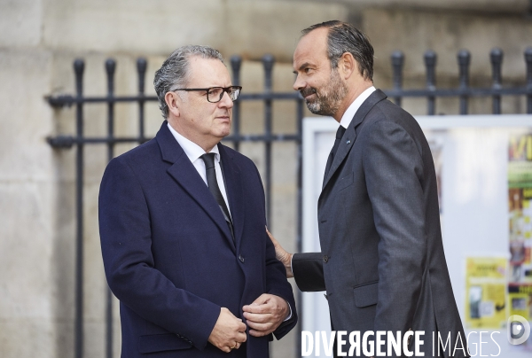 Ceremonie religieuse à Saint Sulpice pour Jacques Chirac