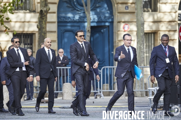 Ceremonie religieuse à Saint Sulpice pour Jacques Chirac