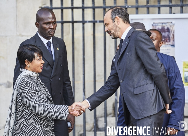 Ceremonie religieuse à Saint Sulpice pour Jacques Chirac