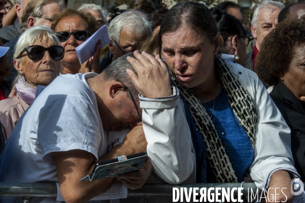 Service religigieux à l intention de Jacques Chirac