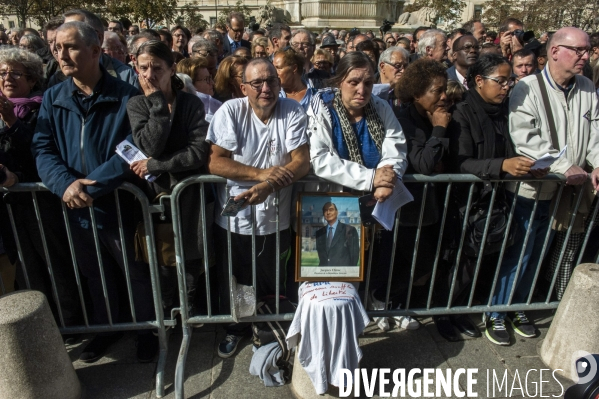 Service religigieux à l intention de Jacques Chirac