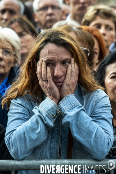 Service religigieux à l intention de Jacques Chirac