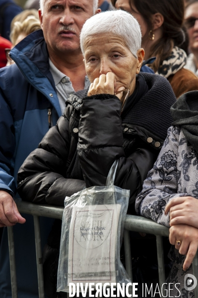 Service religigieux à l intention de Jacques Chirac