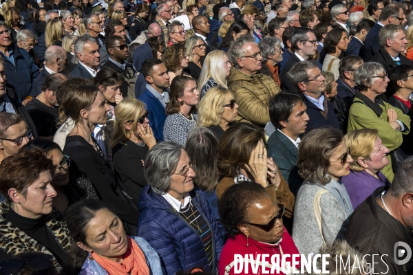 Service religigieux à l intention de Jacques Chirac