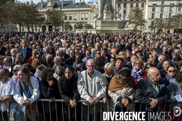 Service religigieux à l intention de Jacques Chirac