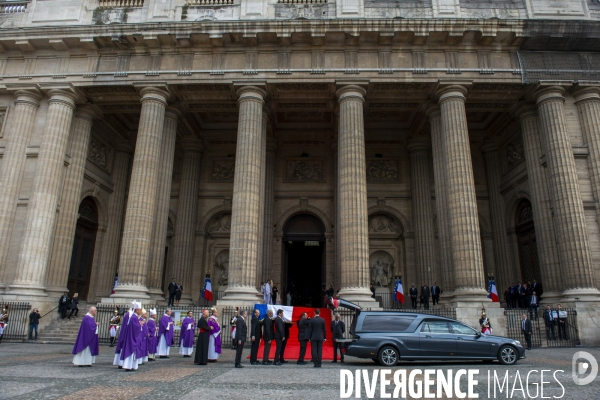 Service religigieux à l intention de Jacques Chirac