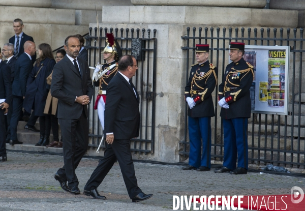 Service religigieux à l intention de Jacques Chirac