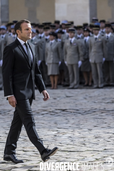 Honneurs funèbres militaires à Jacques Chirac.