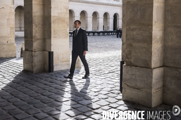 Honneurs funèbres militaires à Jacques Chirac.