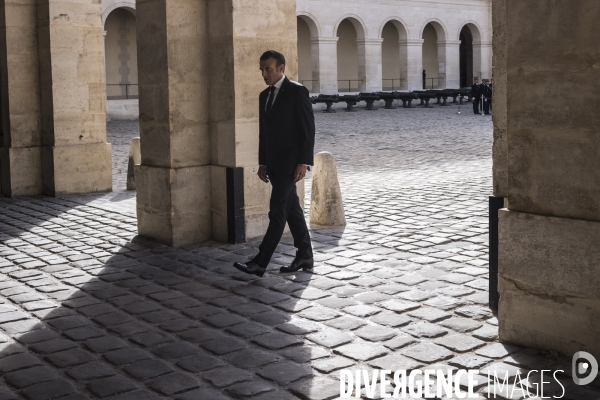 Honneurs funèbres militaires à Jacques Chirac.