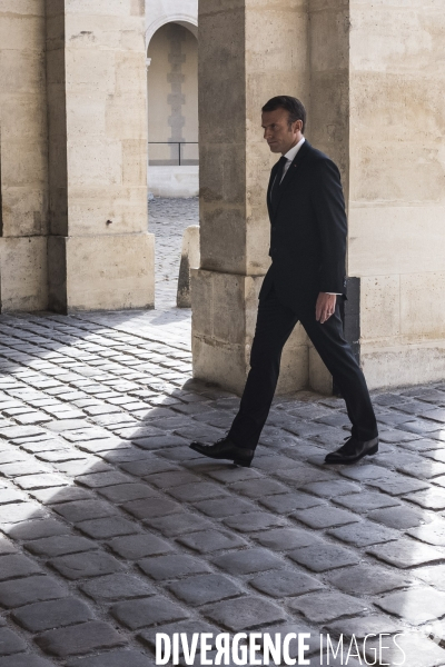 Honneurs funèbres militaires à Jacques Chirac.