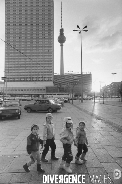 La chute du mur de Berlin en novembre 1989 - The fall of the Berlin wall in november 1989