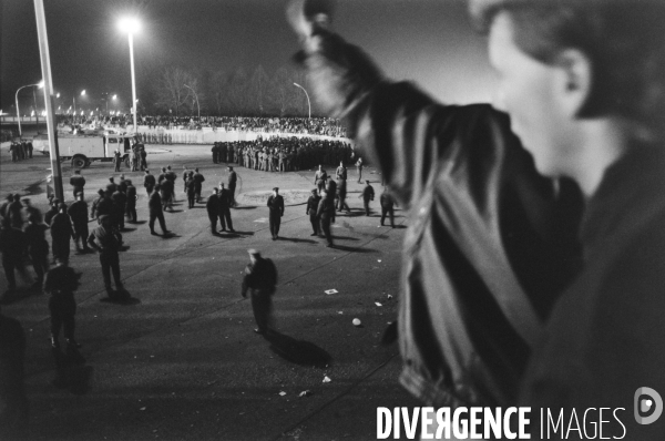 La chute du mur de Berlin en novembre 1989 - The fall of the Berlin wall in november 1989