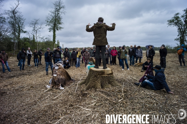 Lutte contre la réalisation d une déviation et d un pont sur la Loire.