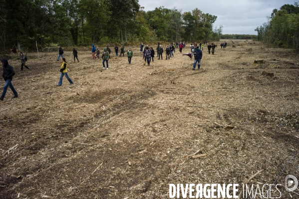 Lutte contre la réalisation d une déviation et d un pont sur la Loire.