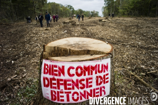 Lutte contre la réalisation d une déviation et d un pont sur la Loire.