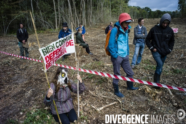 Lutte contre la réalisation d une déviation et d un pont sur la Loire.