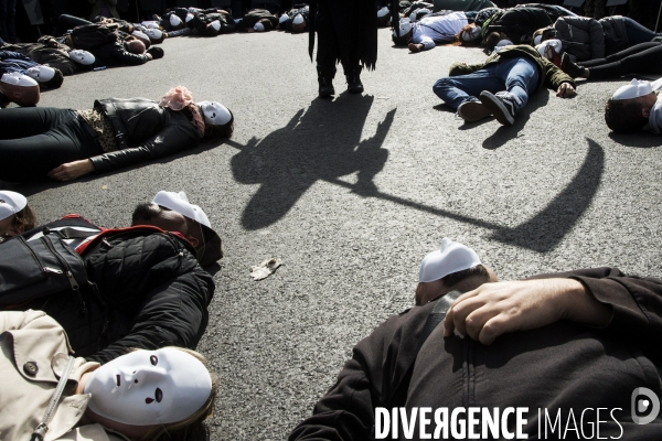 Manifestation unitaire des policiers,  Marche de la colère .