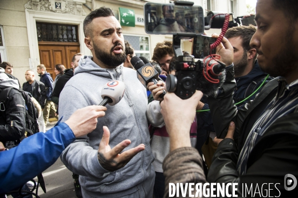 Manifestation unitaire des policiers,  Marche de la colère .