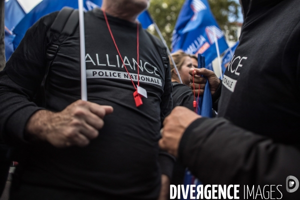 Marche de la colère policière