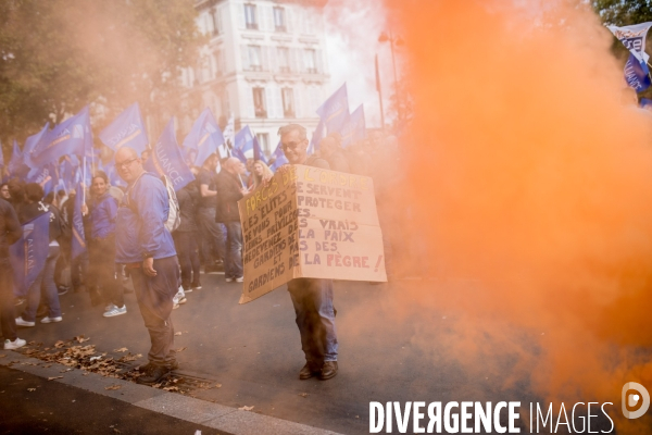 Marche de la colère policière