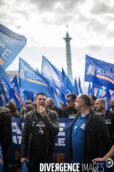 Marche de la colère policière