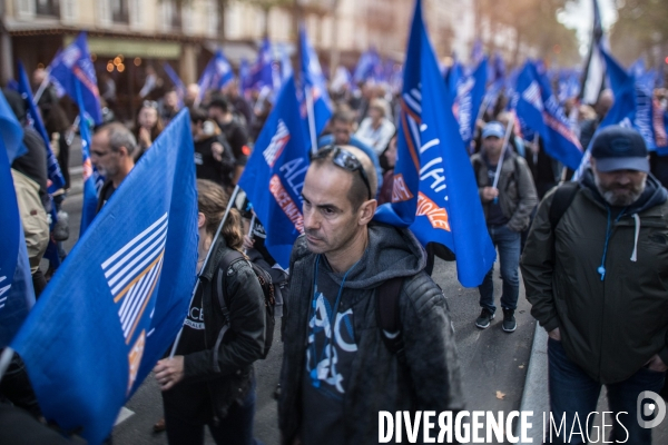 Marche de la colère policière