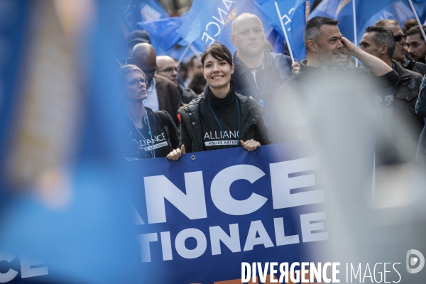 Marche de la colère policière