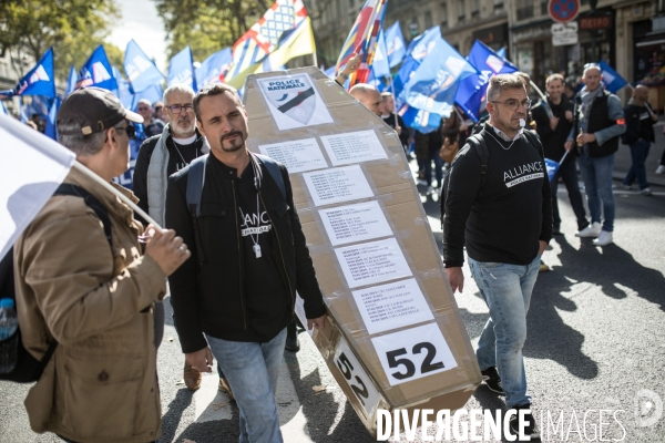 Marche de la colère policière