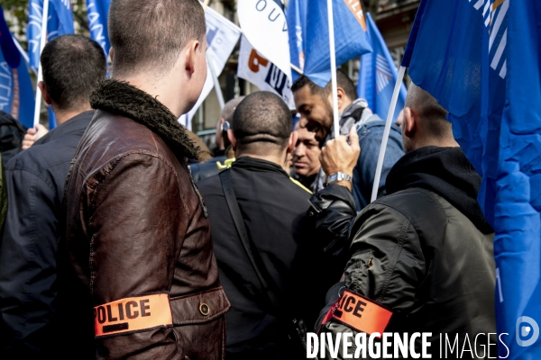 Police, la marche de la colère