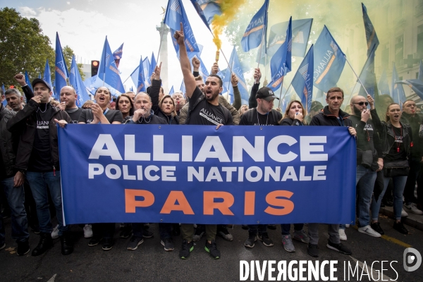 Police, la marche de la colère
