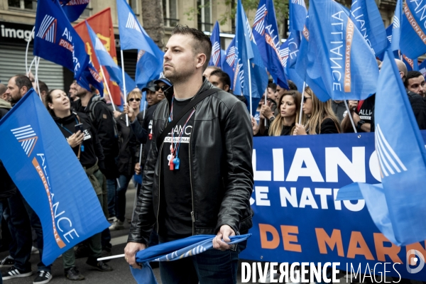 Police, la marche de la colère