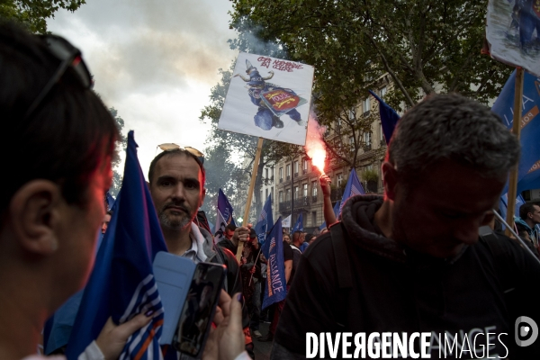 Police, la marche de la colère