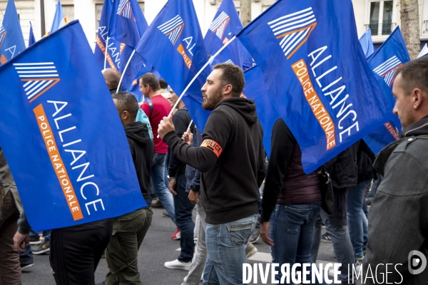 Police, la marche de la colère