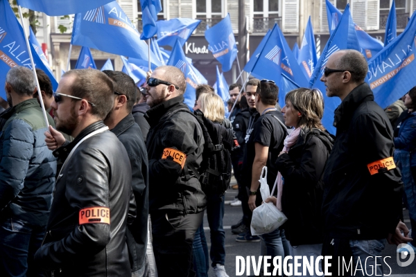 Police, la marche de la colère