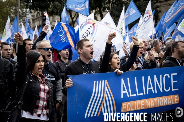 Police, la marche de la colère