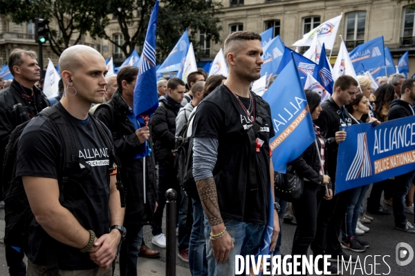 Police, la marche de la colère
