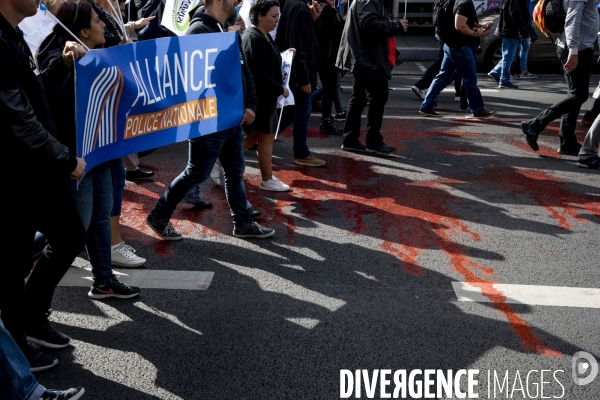 Police, la marche de la colère