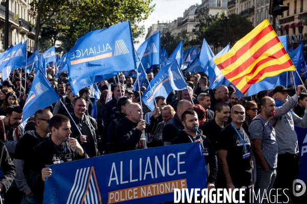 Police, la marche de la colère