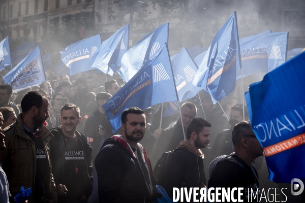 Police, la marche de la colère