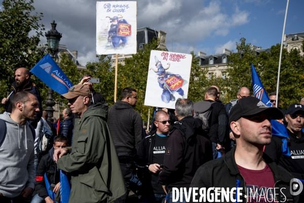 Police, la marche de la colère