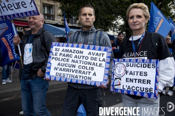 Police, la marche de la colère
