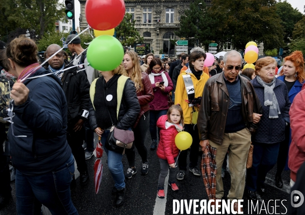 Marche blanche en hommage à Christine Renon