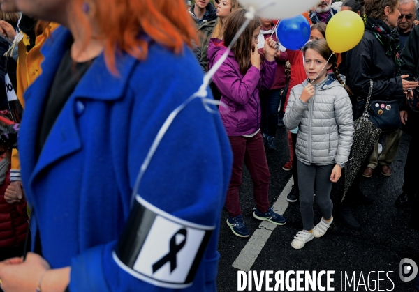 Marche blanche en hommage à Christine Renon