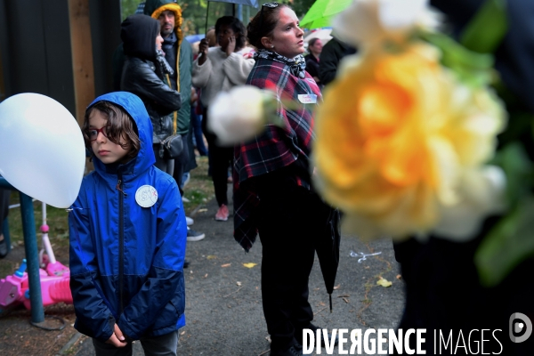 Marche blanche en hommage à Christine Renon