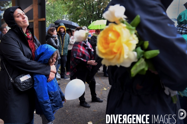 Marche blanche en hommage à Christine Renon